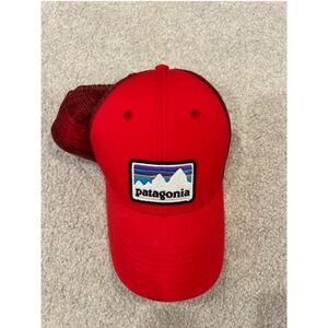 Patagonia Trucker Hat, bright red